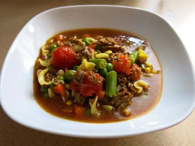 Hamburger Helper Soup