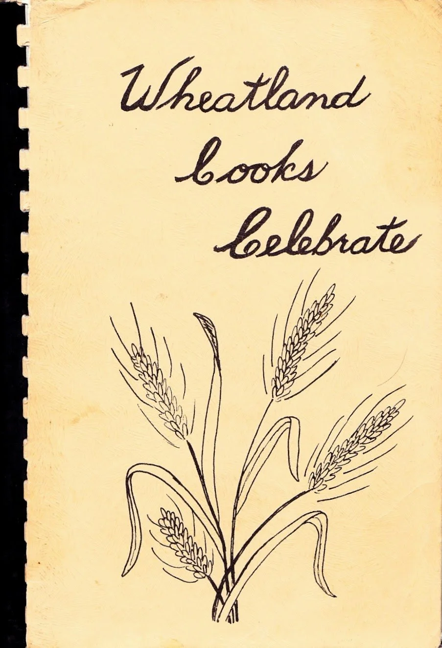 Cover of Wheatland Cooks Celebrate cookbook