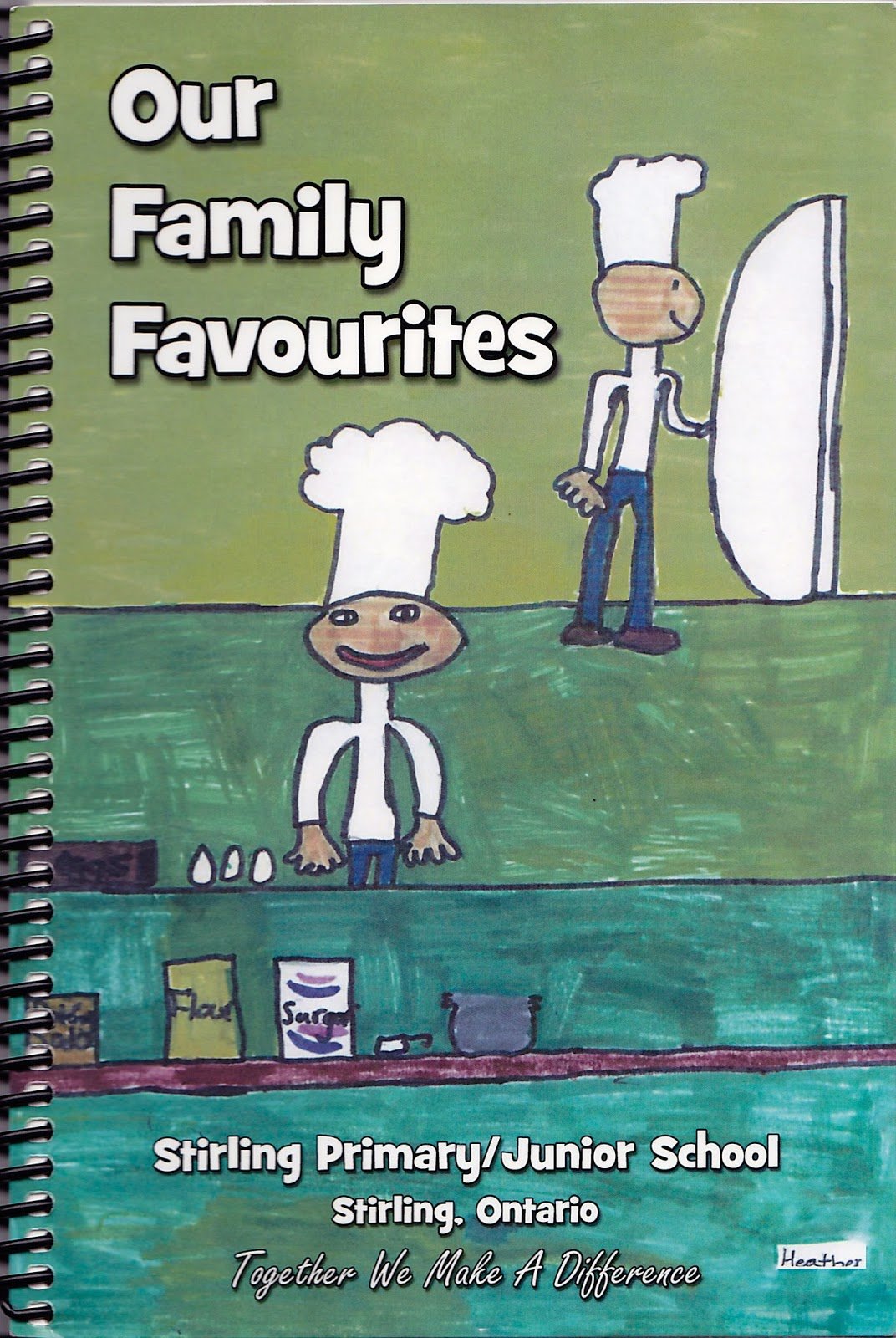 Cover of Our Family Favourites cookbook