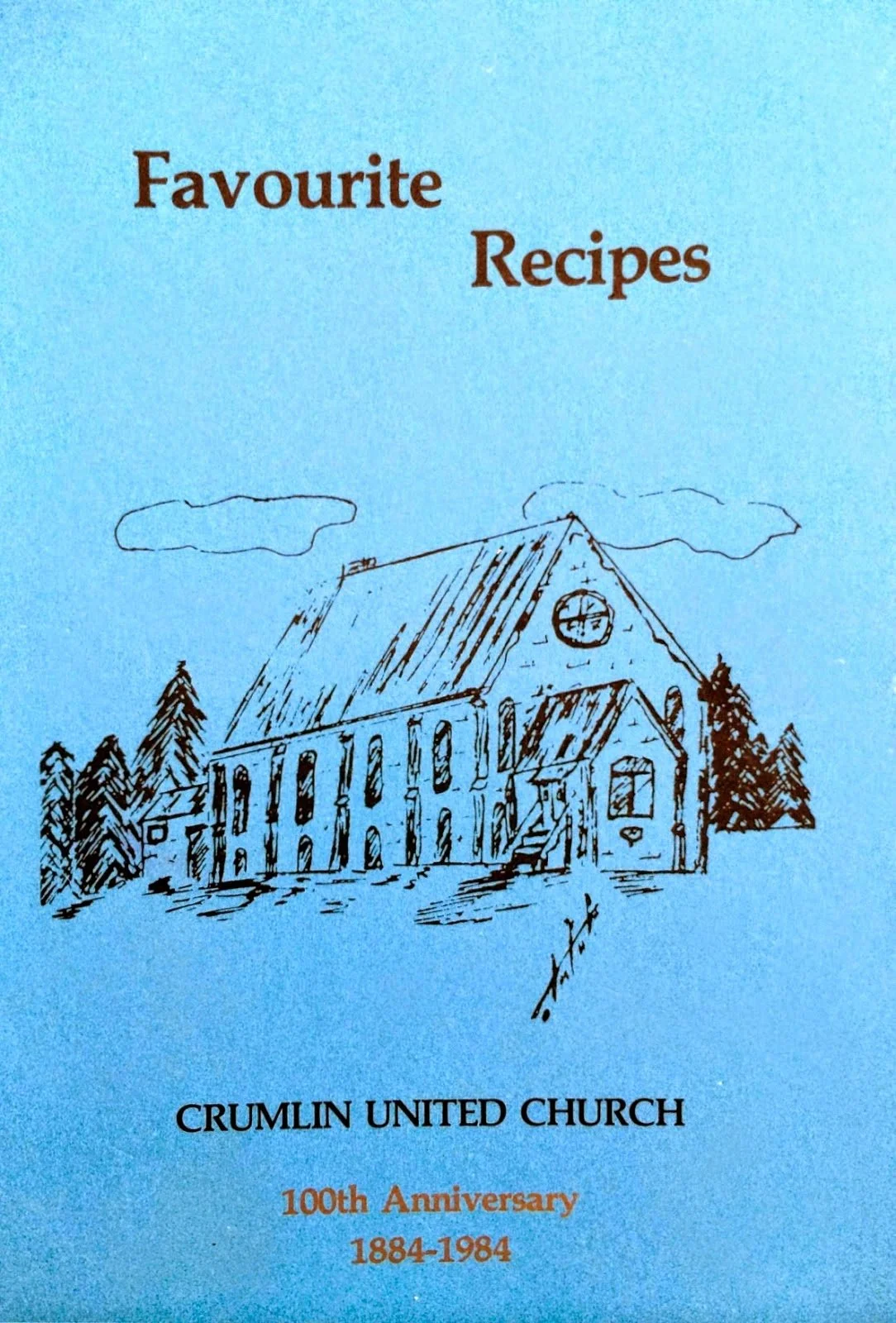 Cover of Family Favourites Crumlin United Church cookbook