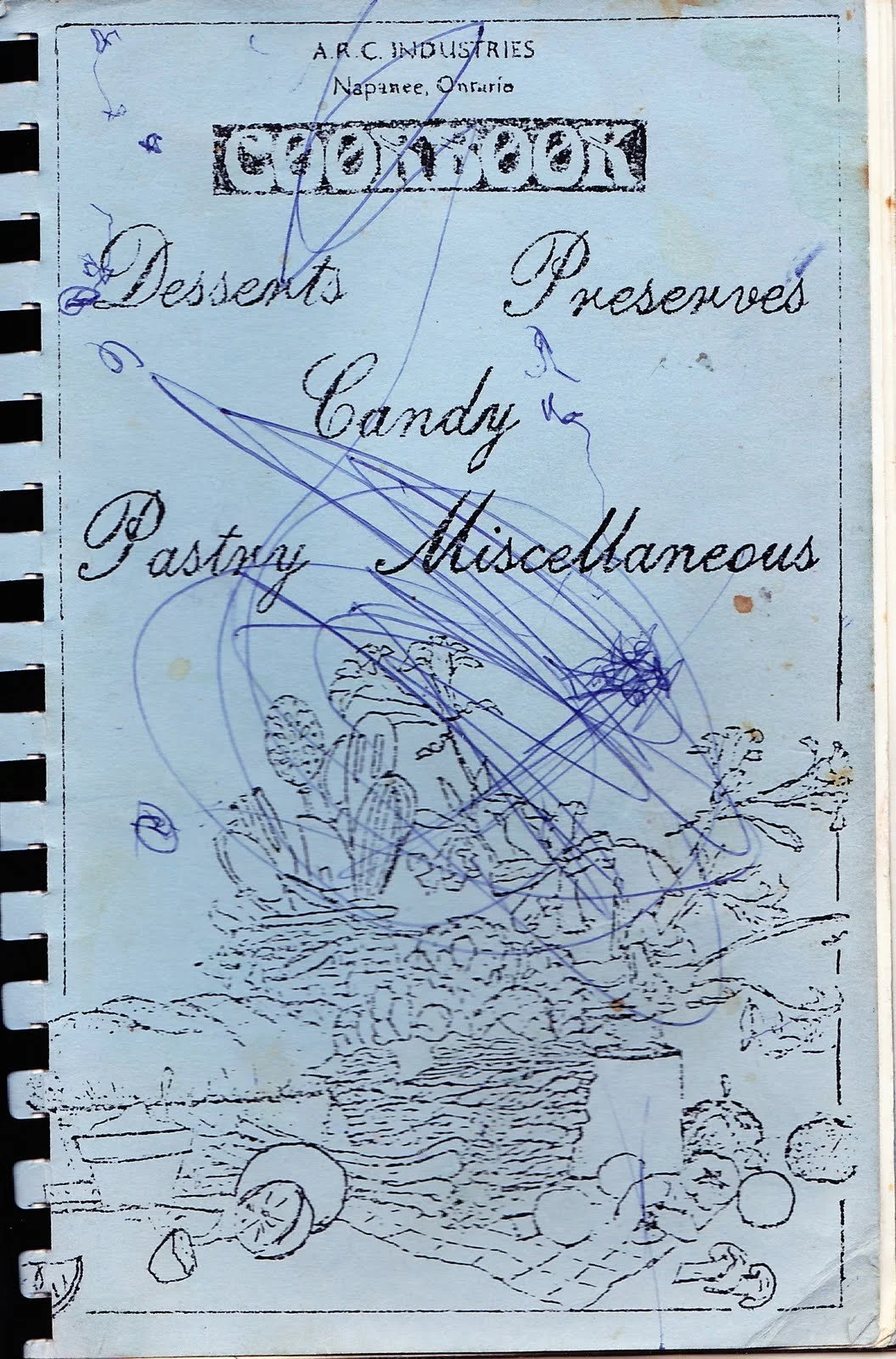 Cover of Deserts Preserves Candy Pastry Miscellaneous cookbook