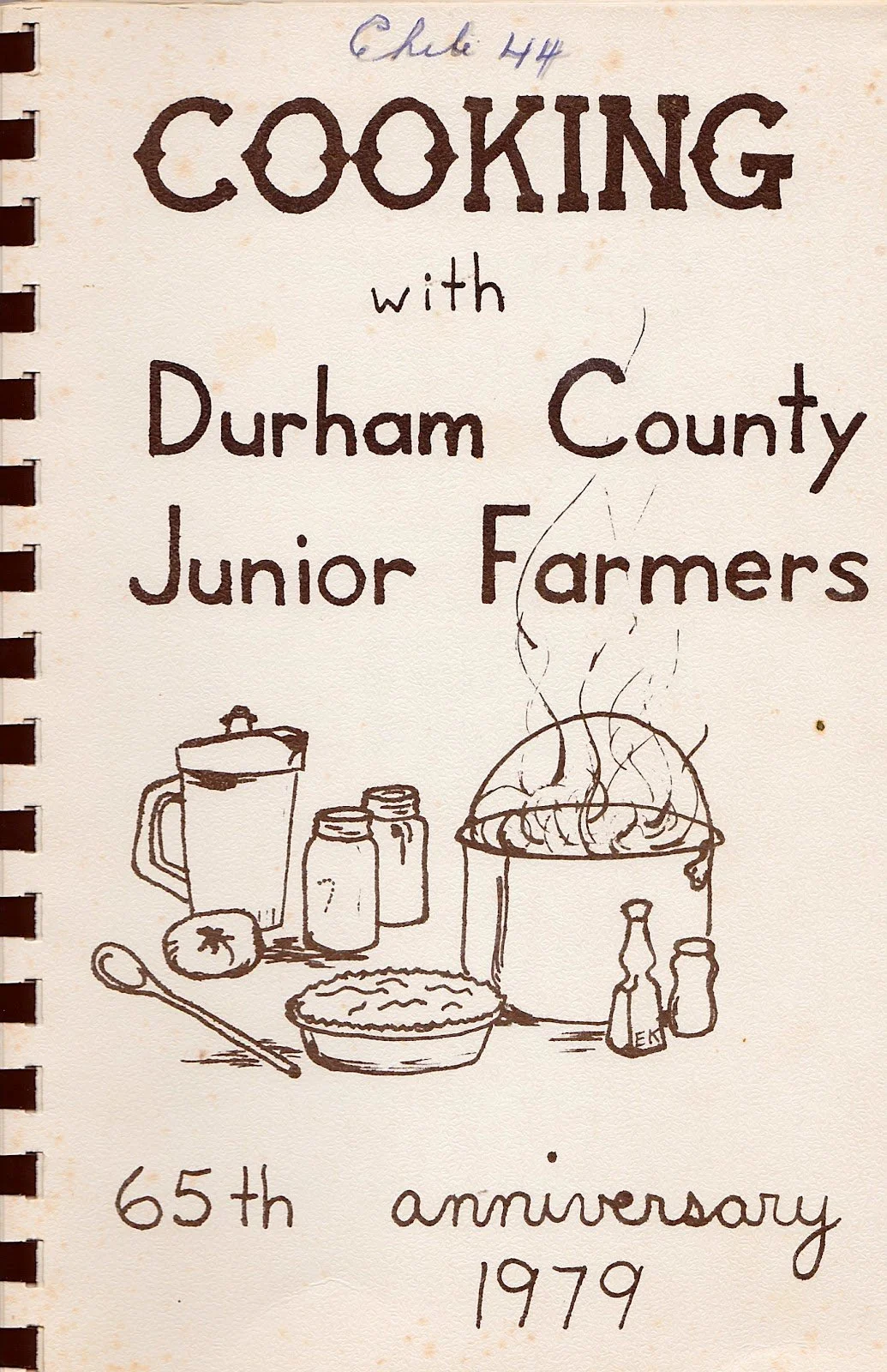 Cover of Cooking with Durham County Junior Farmers cookbook