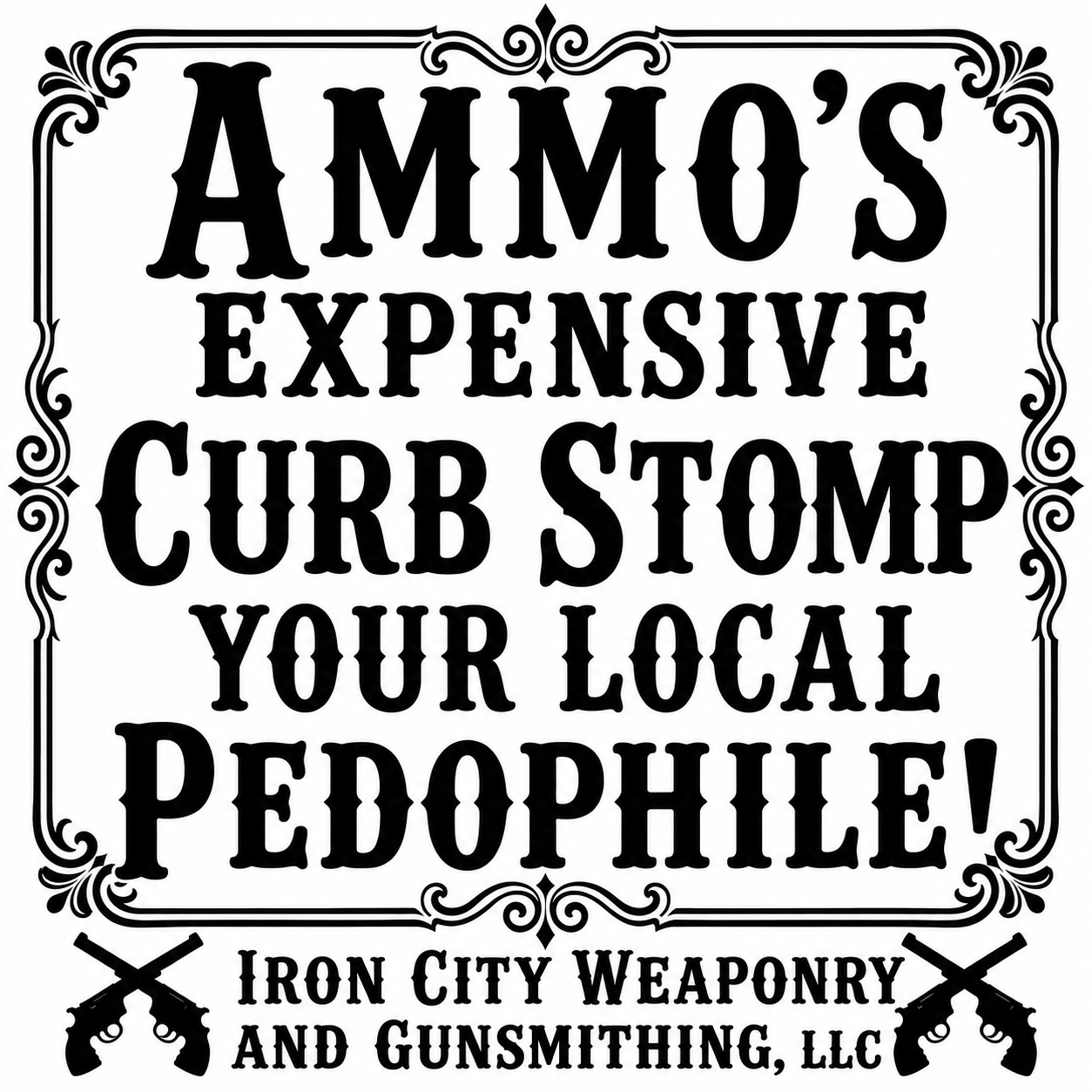 Curb Stomp Shirt Design 1