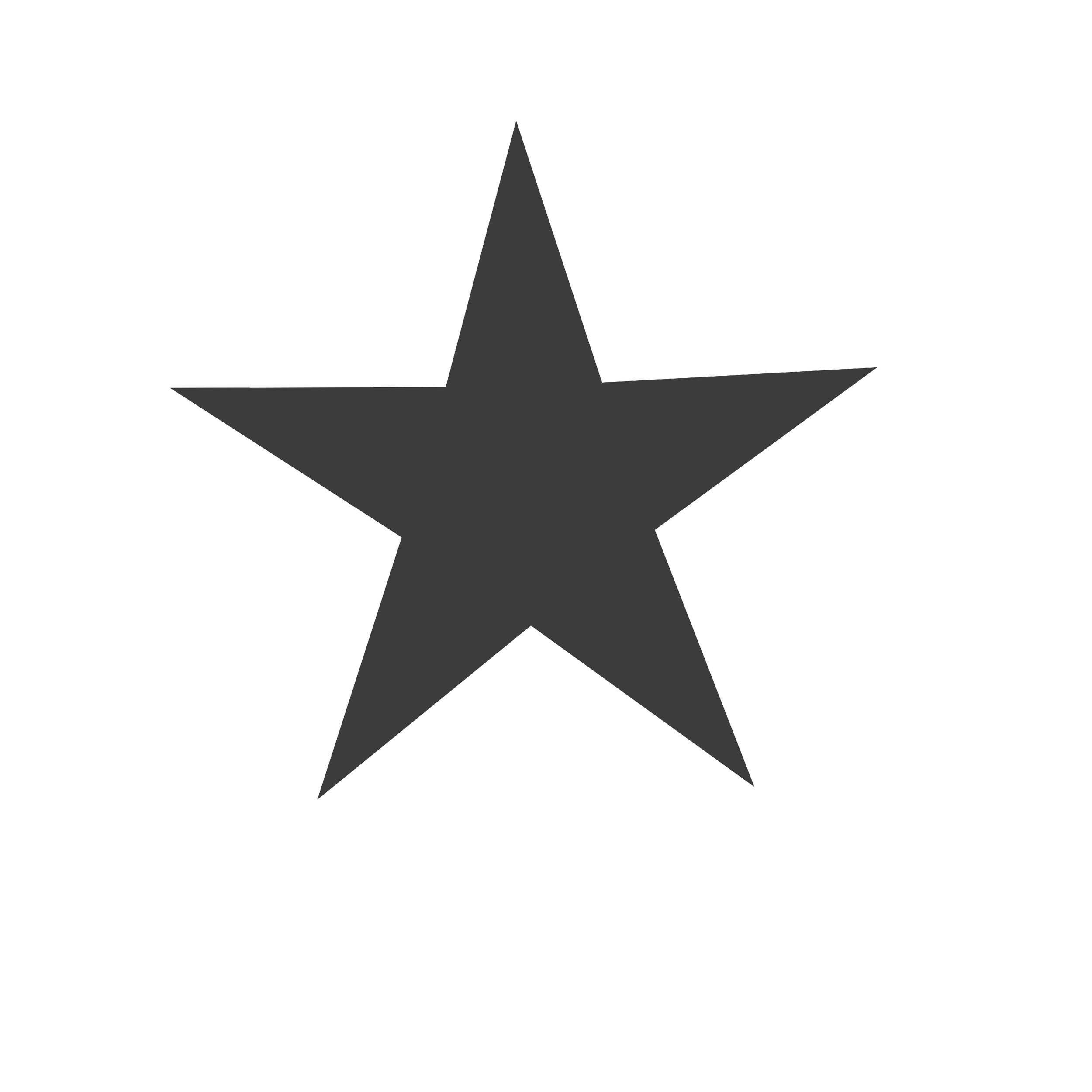 Gray five-pointed star with black text reading "Star Award" and "Best Performance"