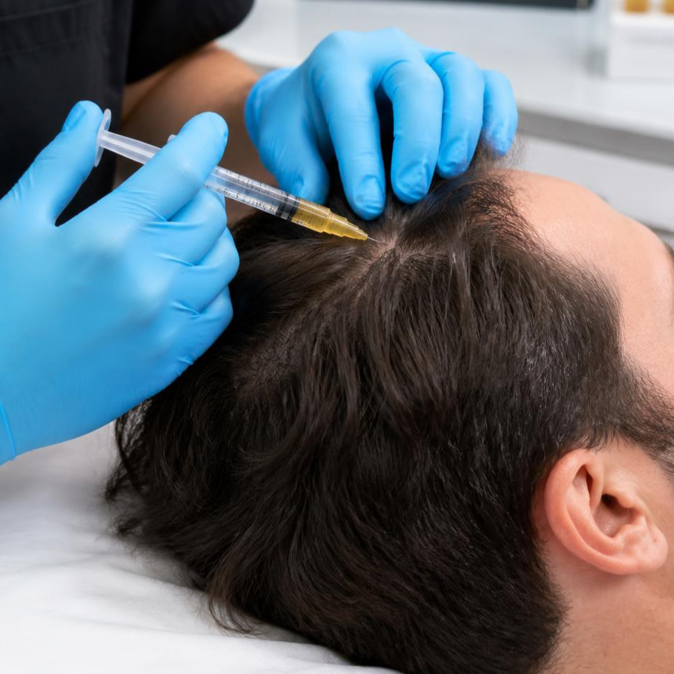 Platelet-Rich Plasma Hair Restoration