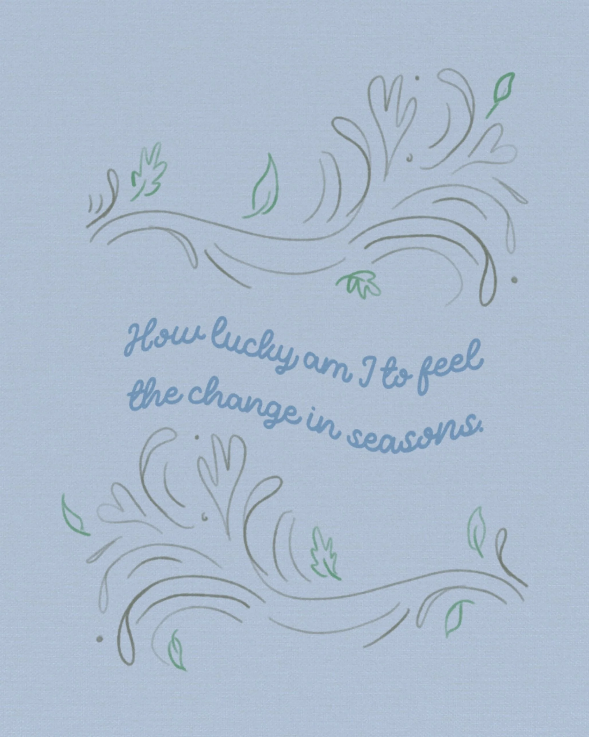 A slight breeze in the air