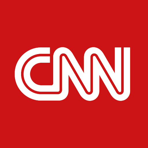 CNN logo on a red background.