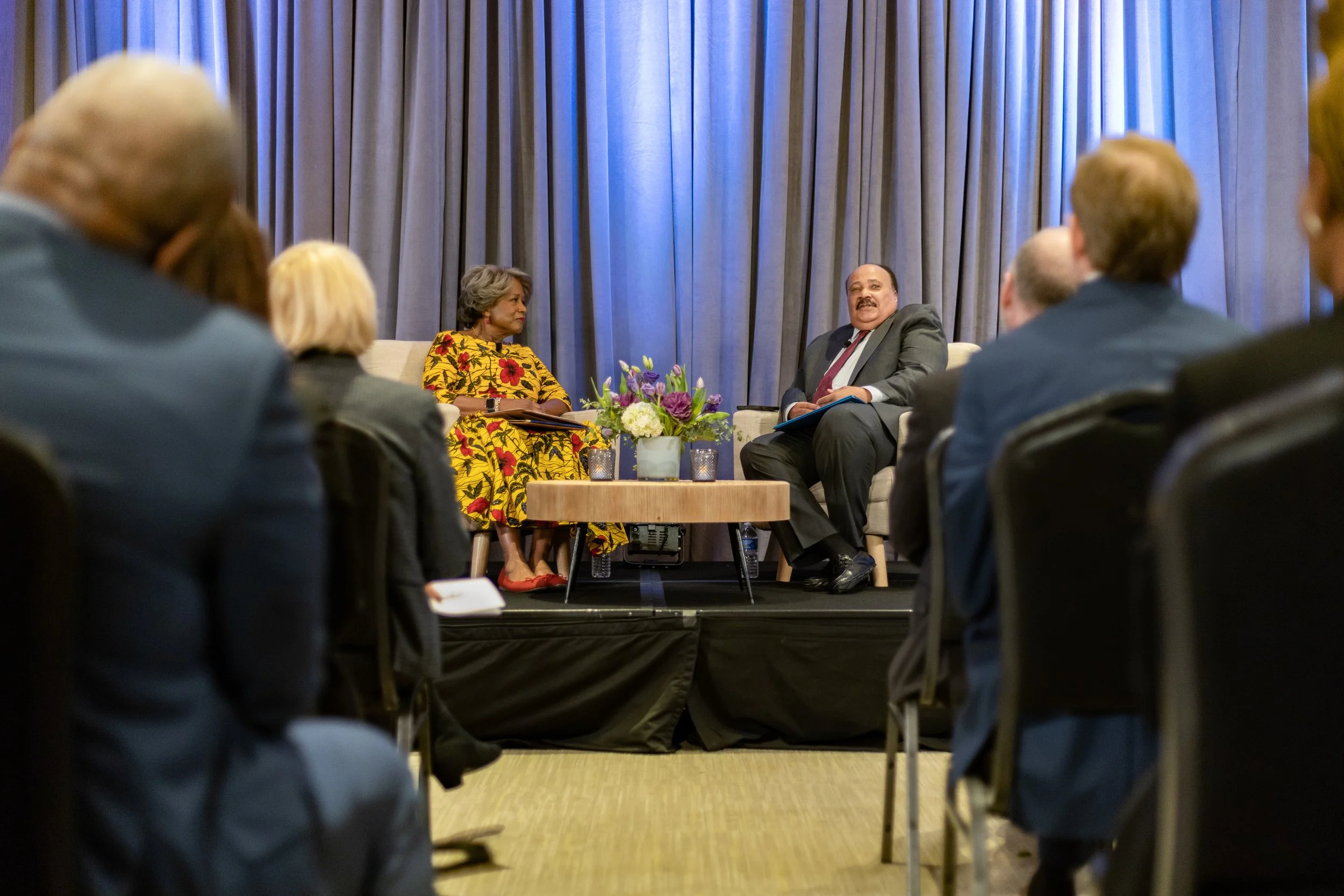 Monica Kaufman-Pearson interviews Martin Luther King III for Wellstar's MLK 2025 Program.
