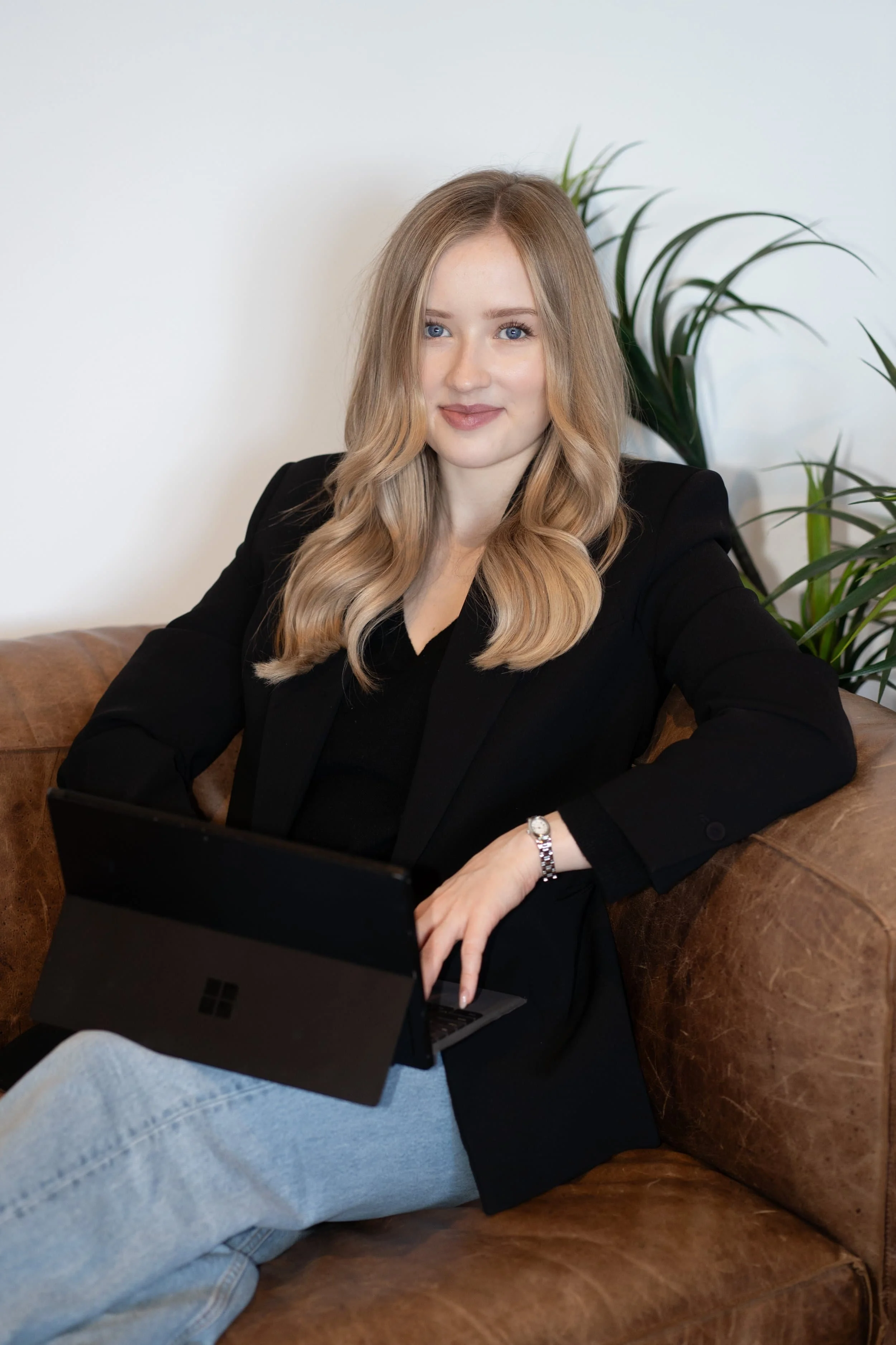 Allison Smith, founder of ASH Digital Atelier, and working hairstylist