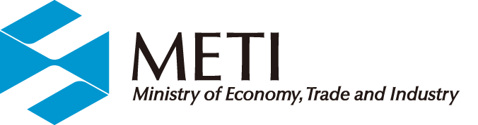 METI logo with text 'Ministry of Economy, Trade and Industry'