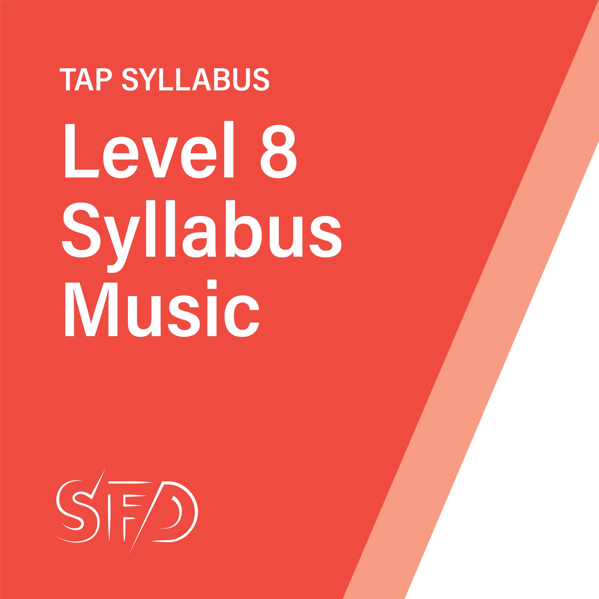 Tap Level 8 - Syllabus Music
