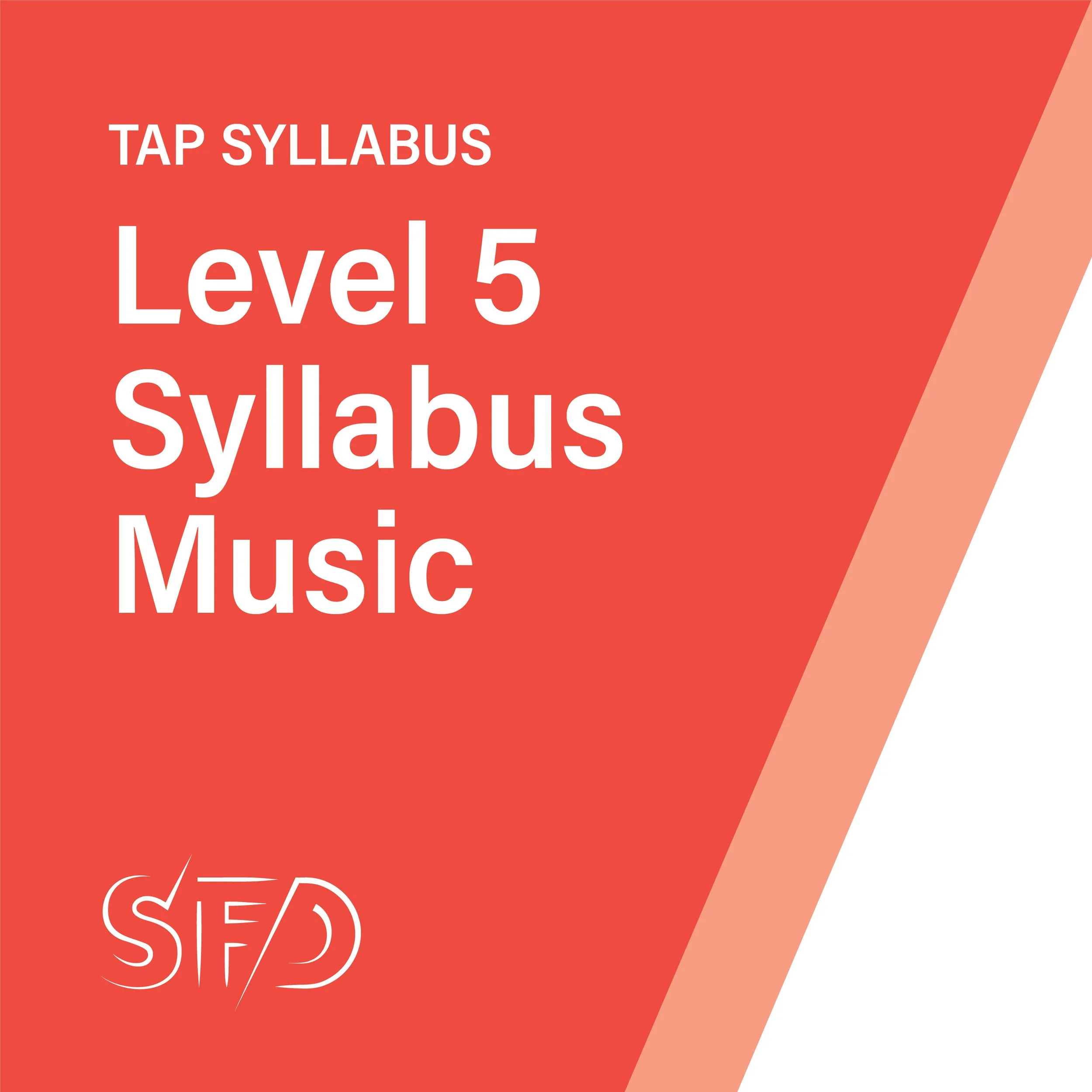 Tap Level 5 - Syllabus Music