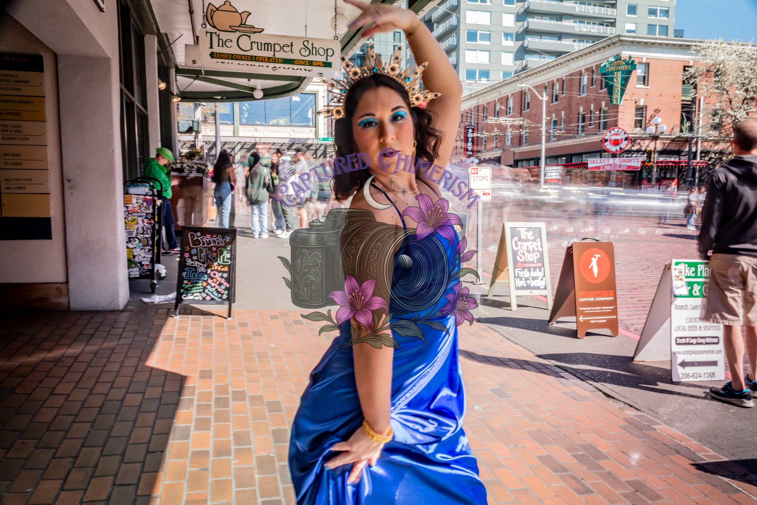 Art with Ghosts Print #2 (16x20 Canvas)