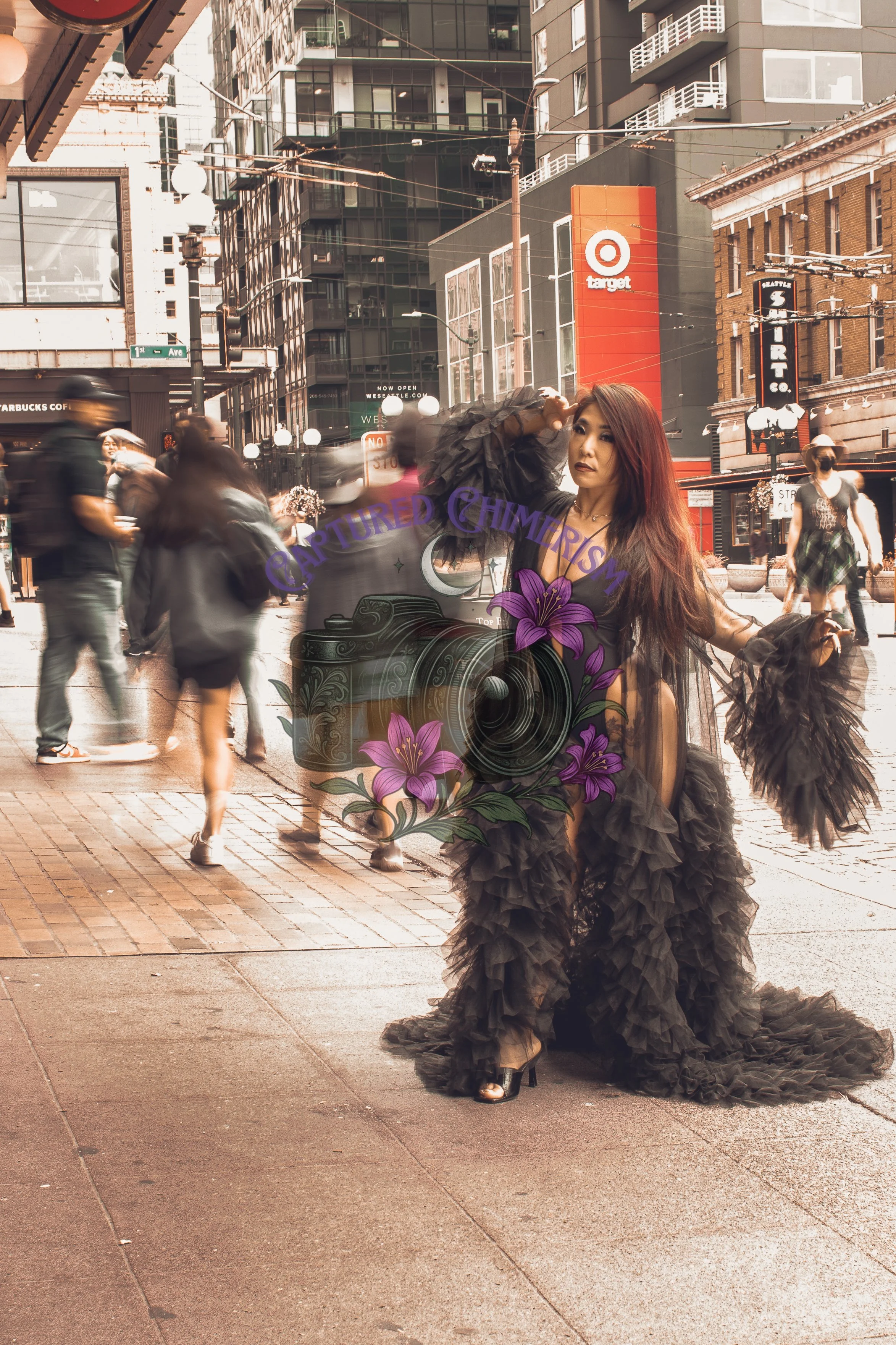 Art with Ghosts Print #3 (16x20 Canvas)