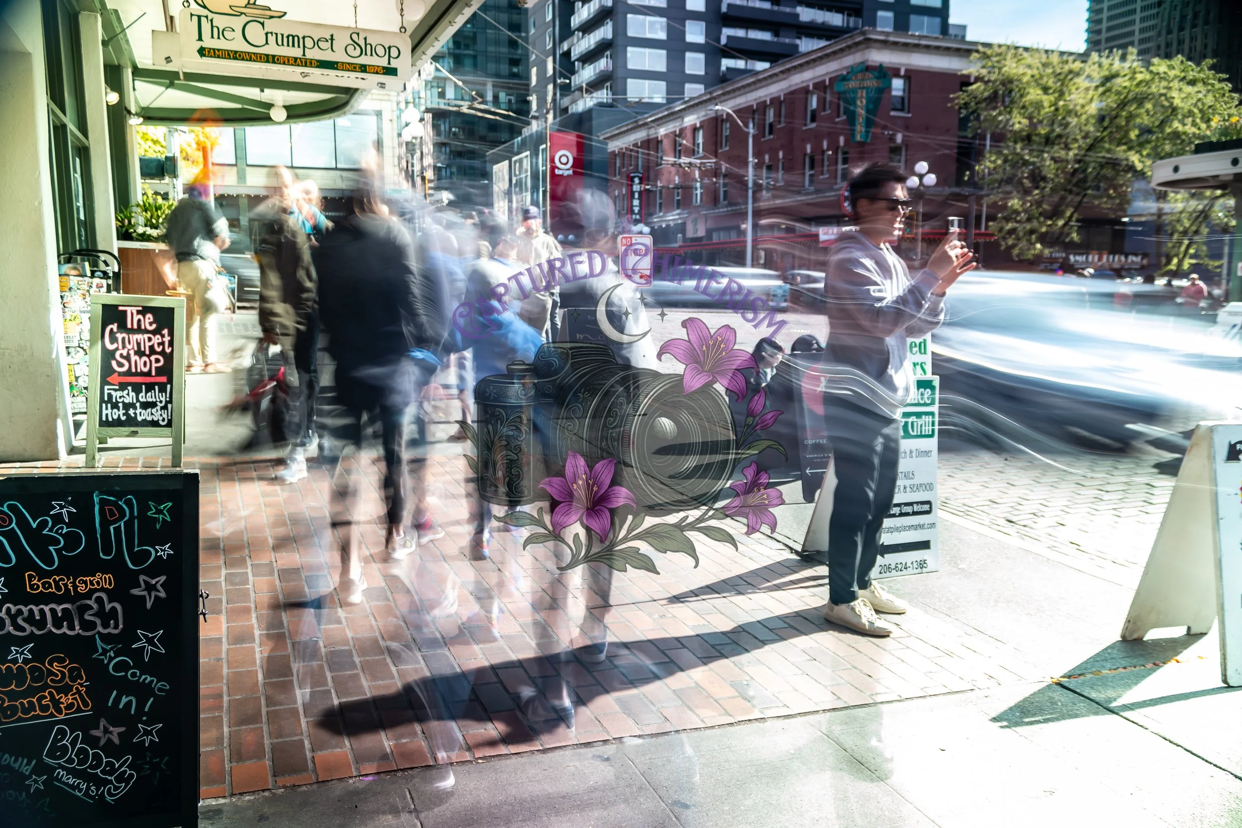 Art with Ghosts Print #4 (16x20 Canvas)