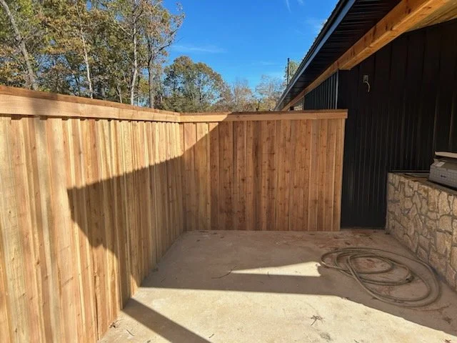 Premium Wood Fencing Installation