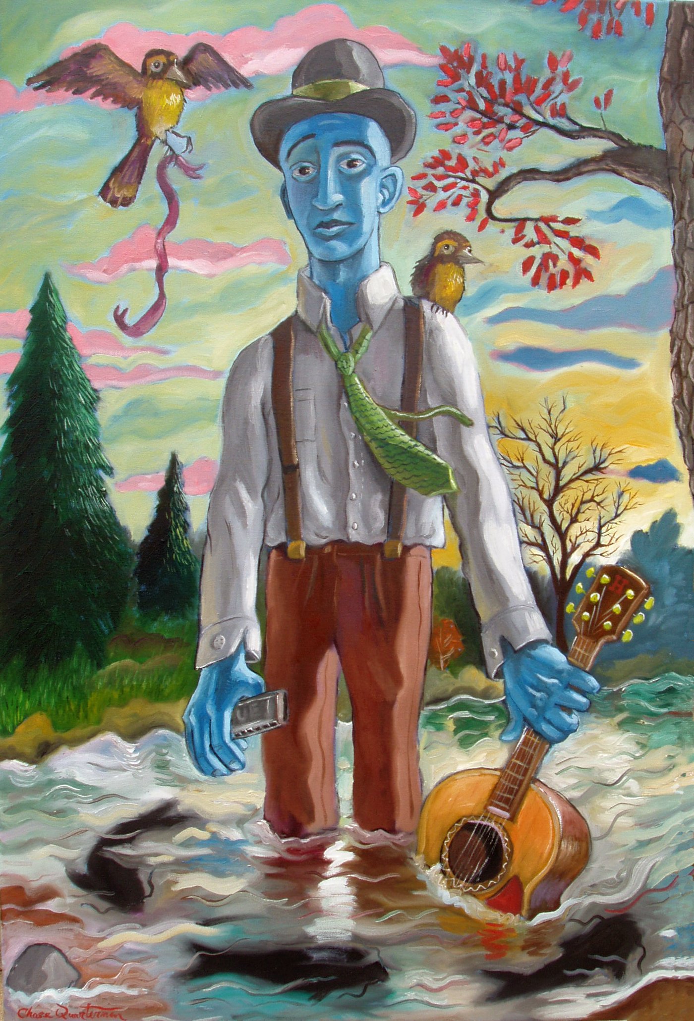 "Mudcats"— Oil on canvas, 2006— SOLD