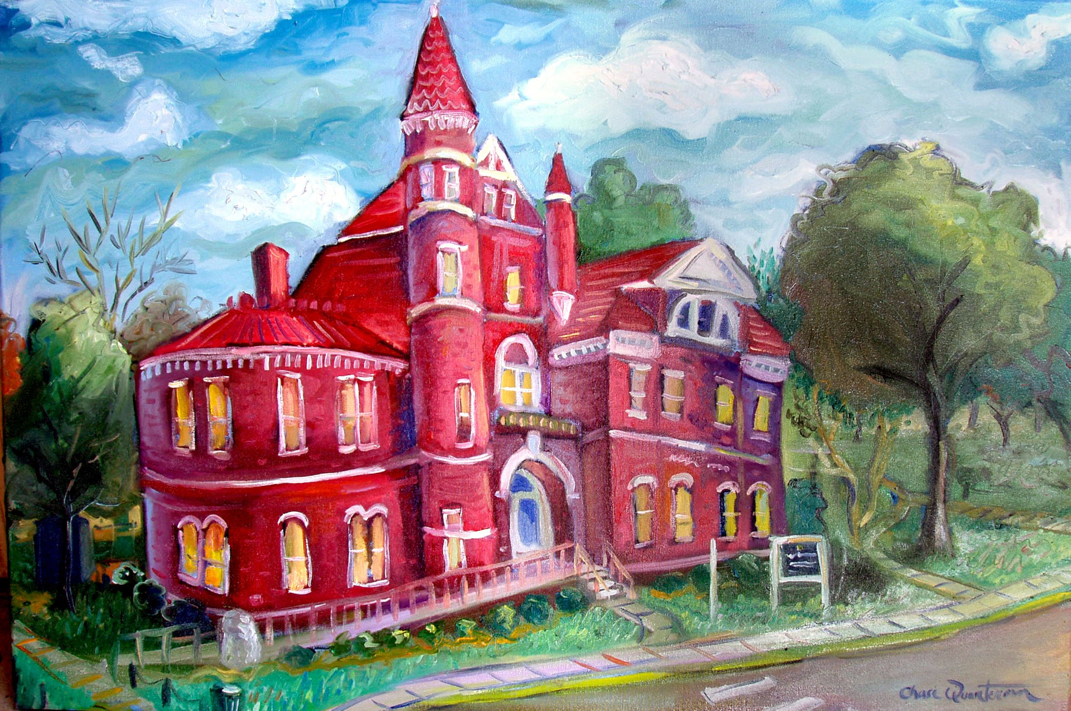 "Ventress"— Oil on canvas, 2005—SOLD