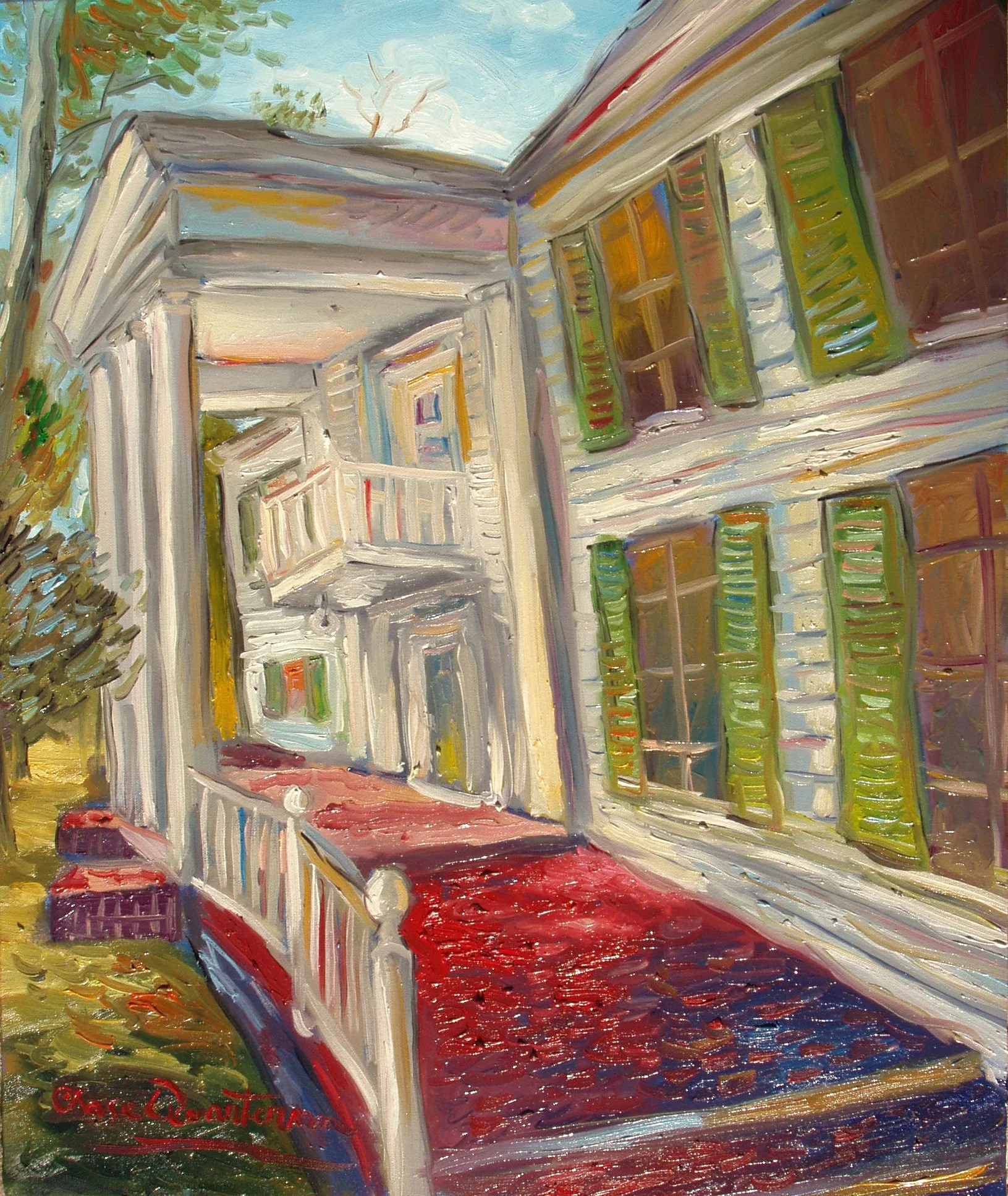 "Rowan Oak"— Oil on canvas, 2004—SOLD