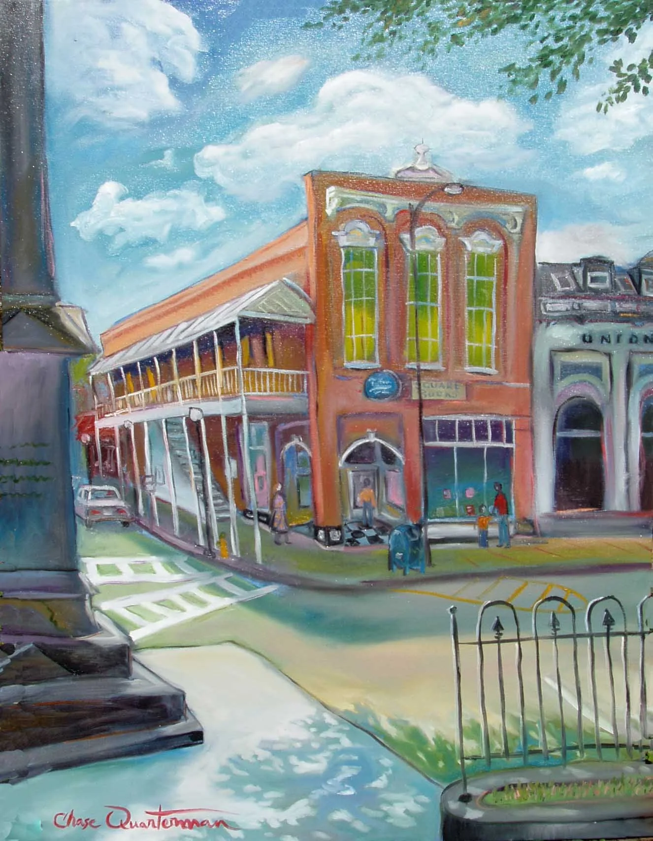 "From the Solider"— Oil on canvas, 2004—SOLD