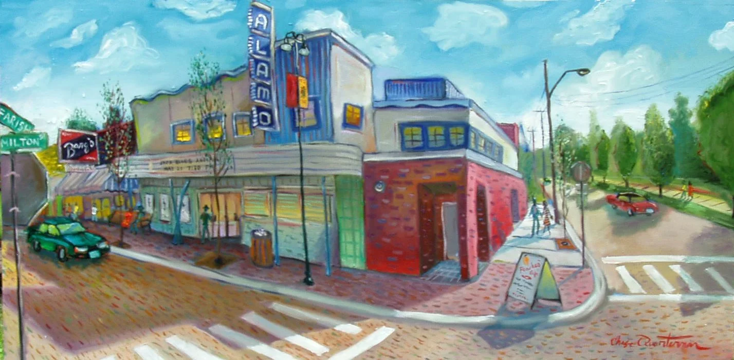 "Remember the Blues"— Oil on canvas, 2004—SOLD