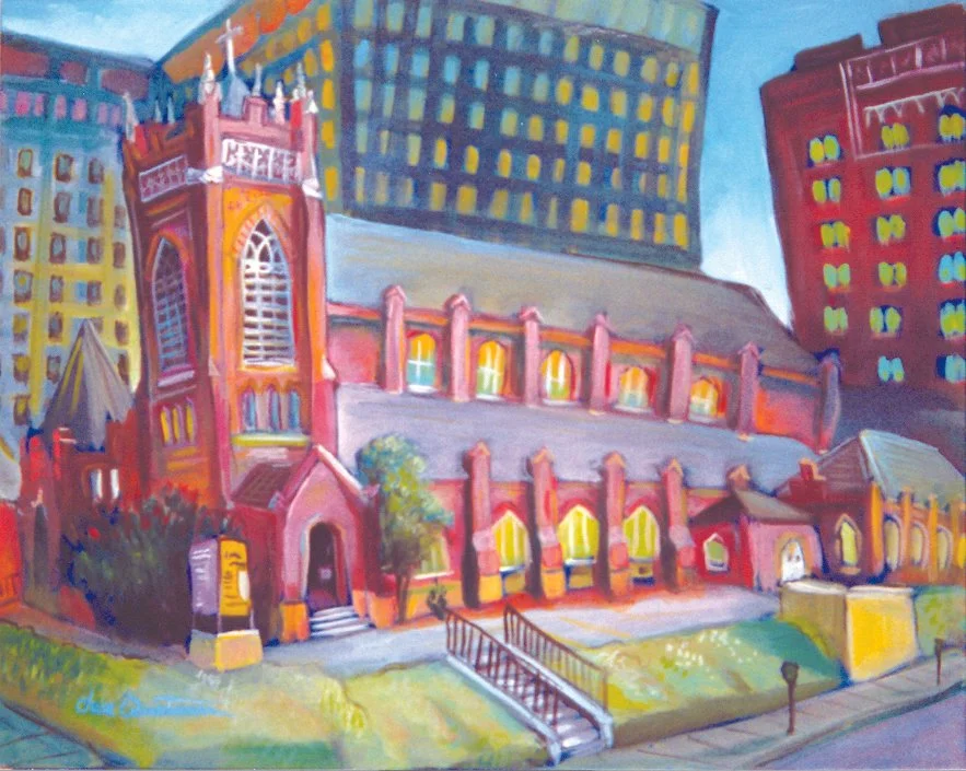 "St. Andrew's"— Oil on canvas, 2004—SOLD