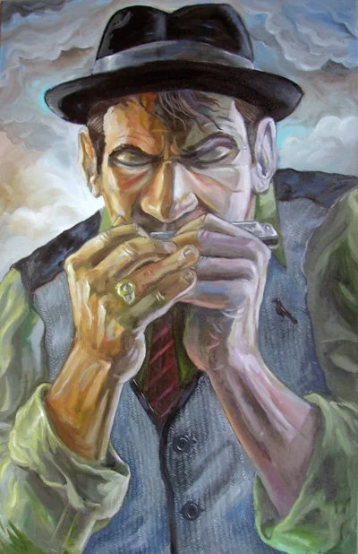 "Magpie"— Oil on canvas, 2007—SOLD