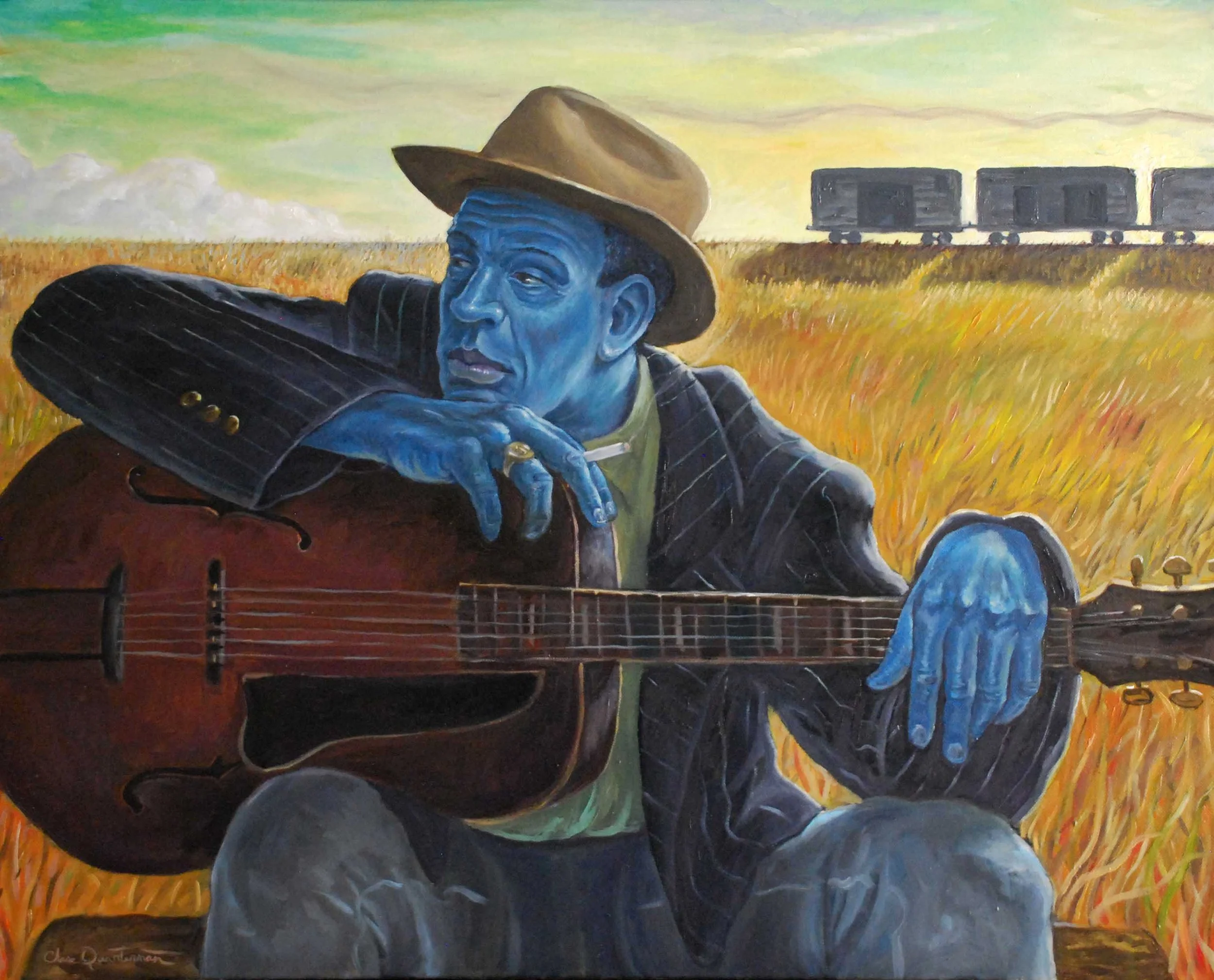 "Cool of the Day"— Oil on canvas, 2012—SOLD