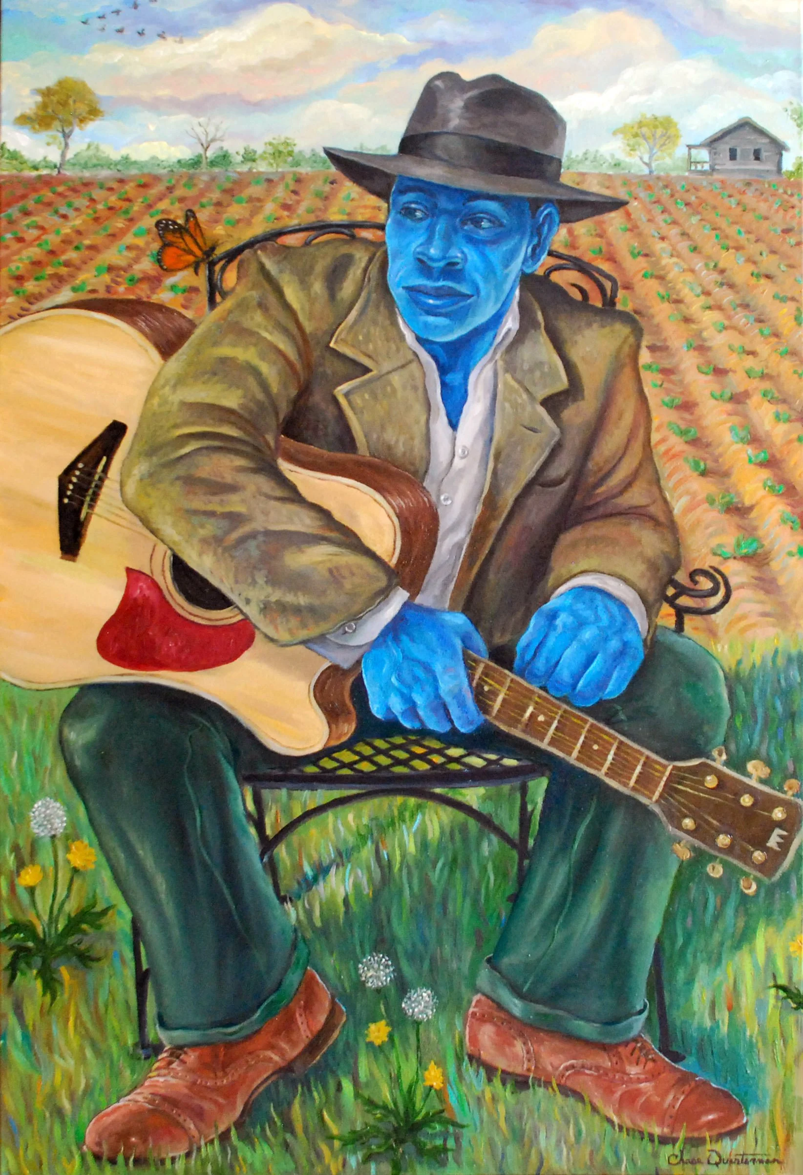 "Monarch"— Oil on canvas, 2014—SOLD