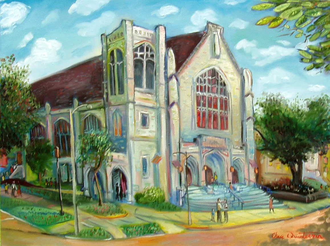 "Sanctuary"— Oil on canvas, 2004—SOLD