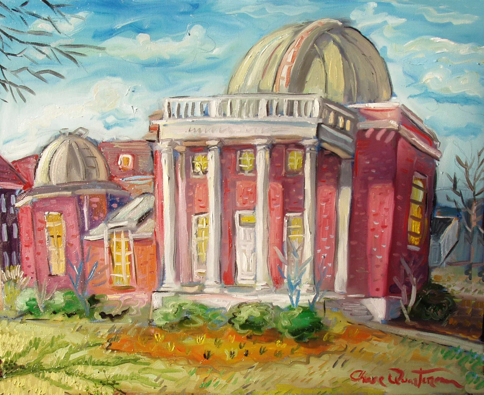 "Observe"— Oil on canvas, 2005—SOLD