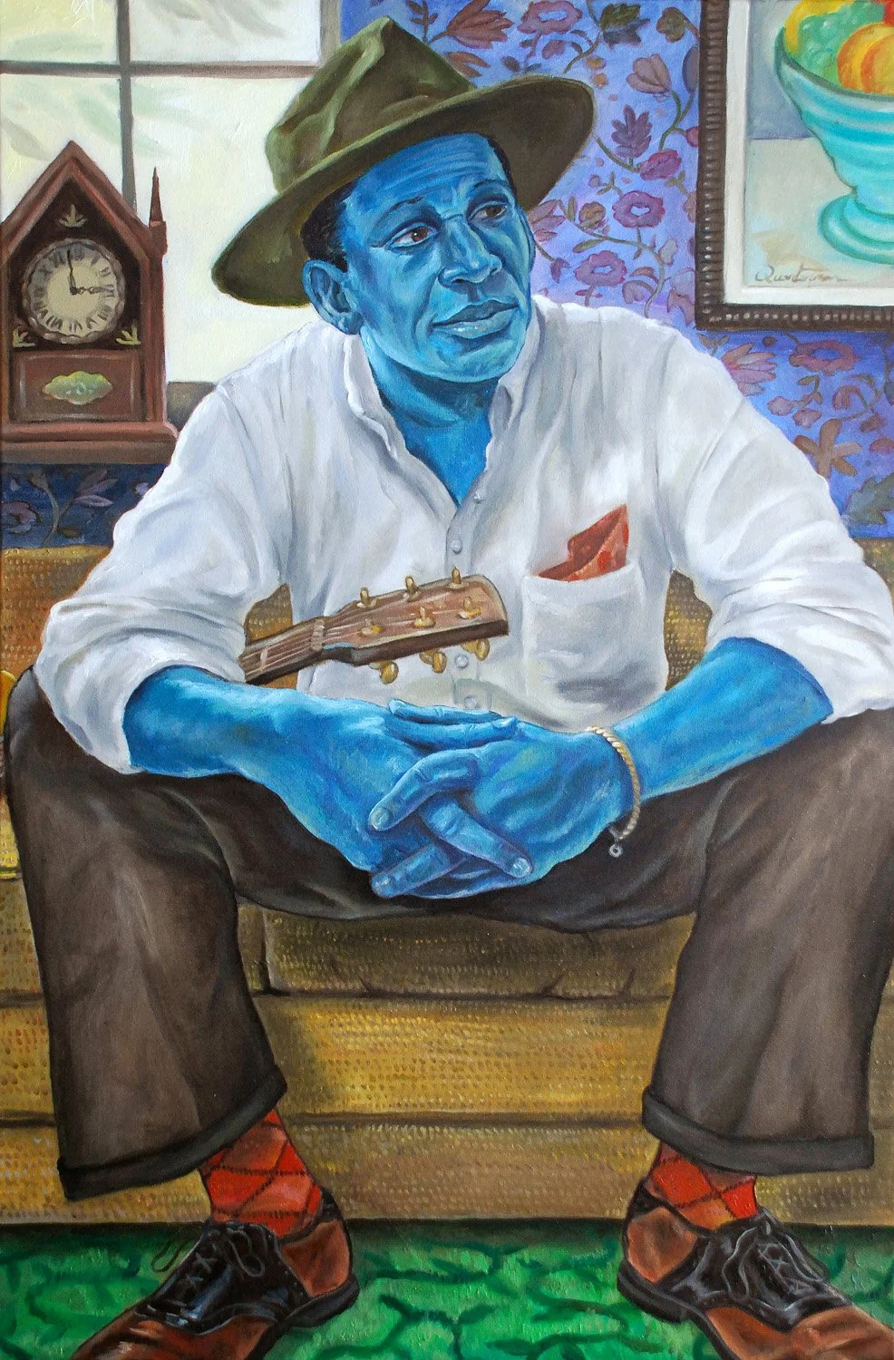 "Biding Time"— Oil on canvas, 2011—SOLD