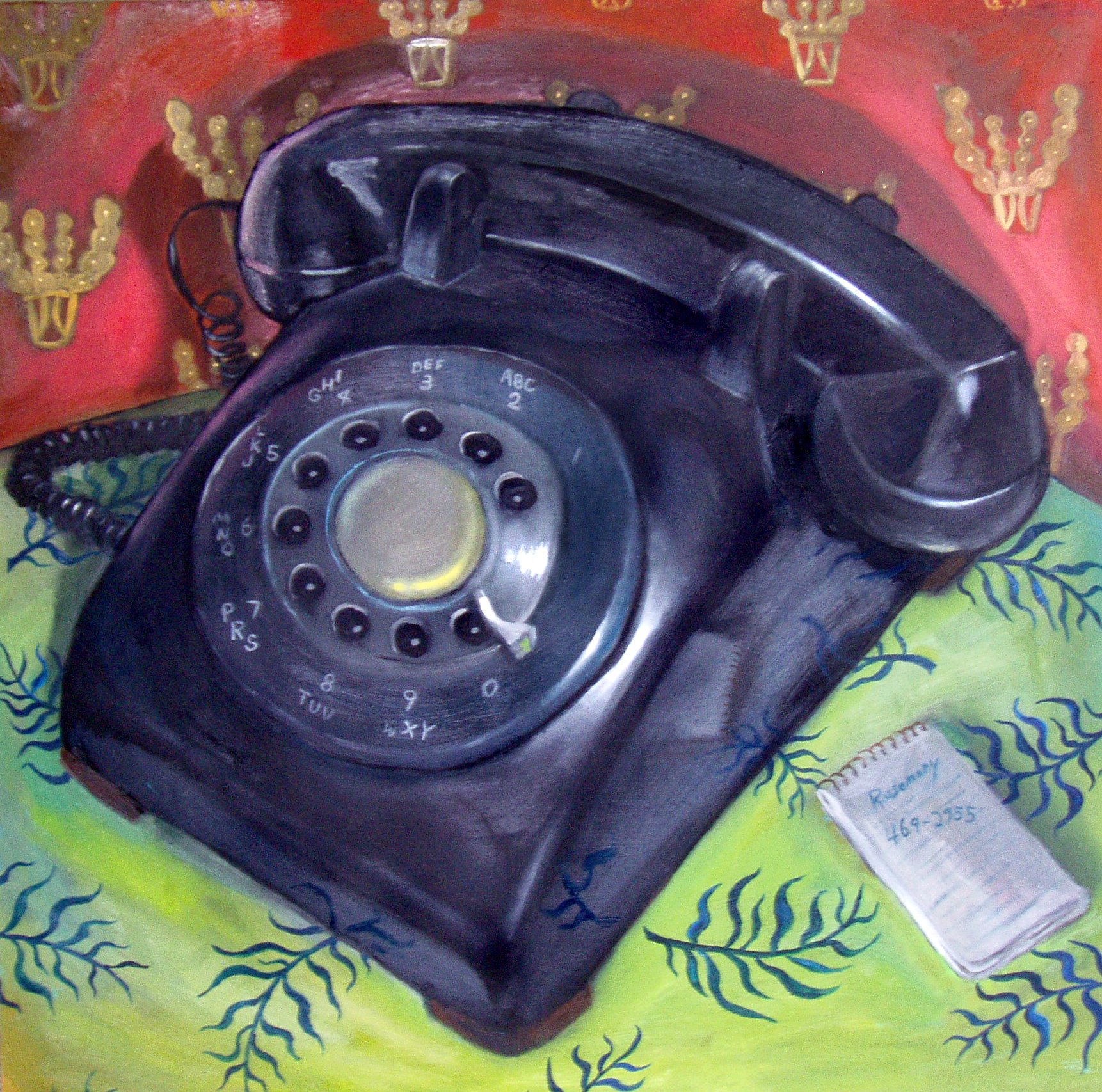 "Rosemary"— Oil on canvas, 2007—SOLD