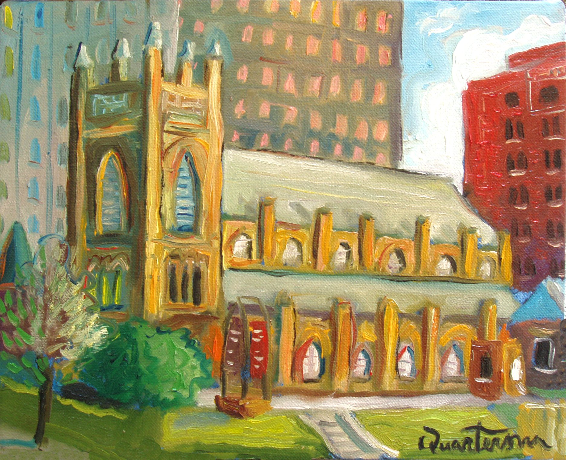 "St. Andrew's, Number Two"— Oil on canvas, 2005—SOLD