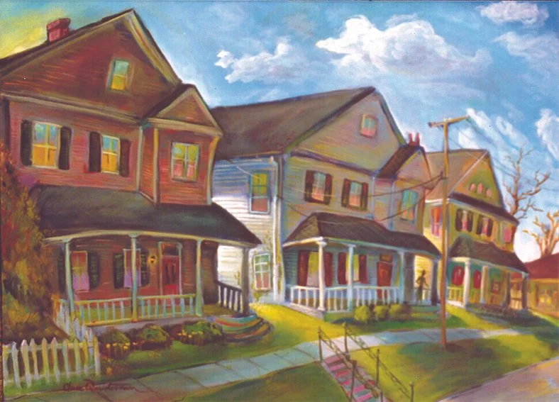 "Southern Triple"— Oil on canvas, 2004—SOLD