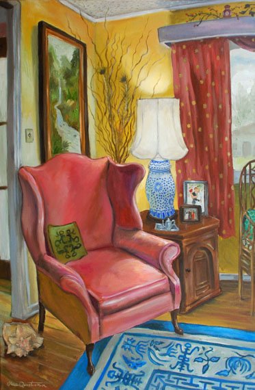 "Home Corner"— Oil on canvas, 2008—SOLD