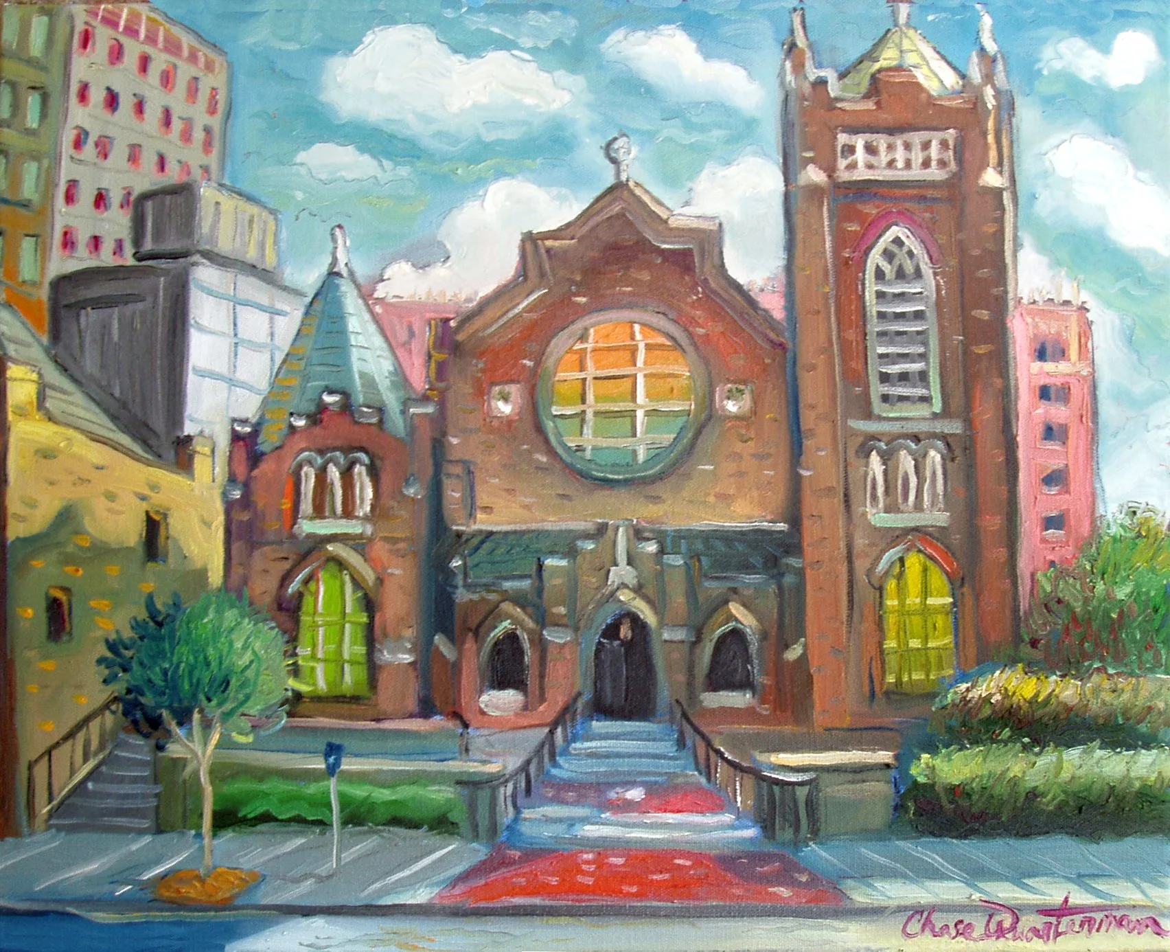 "St. Andrew's, Number Three"— Oil on canvas, 2005—SOLD