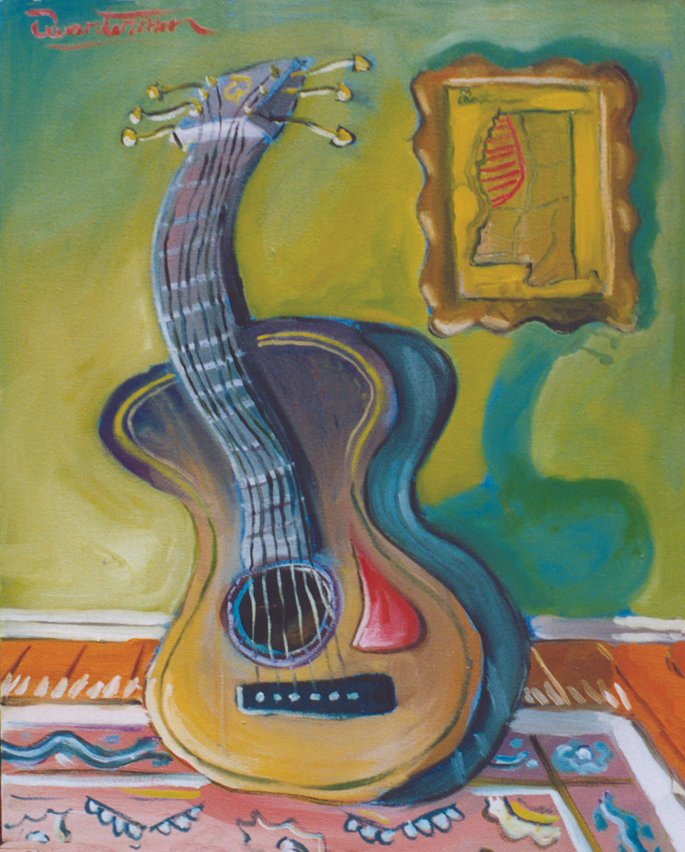 "Homesick"— Acrylic on canvas, 2005—SOLD