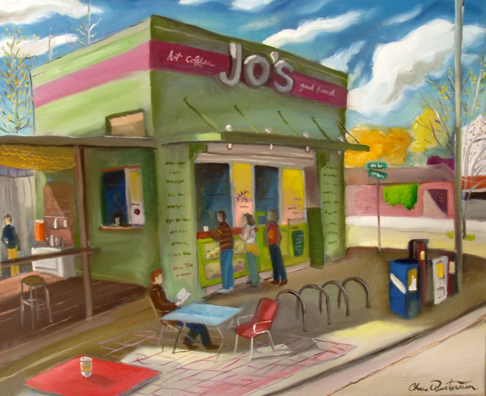 "Jo's"— Oil on canvas, 2006—SOLD