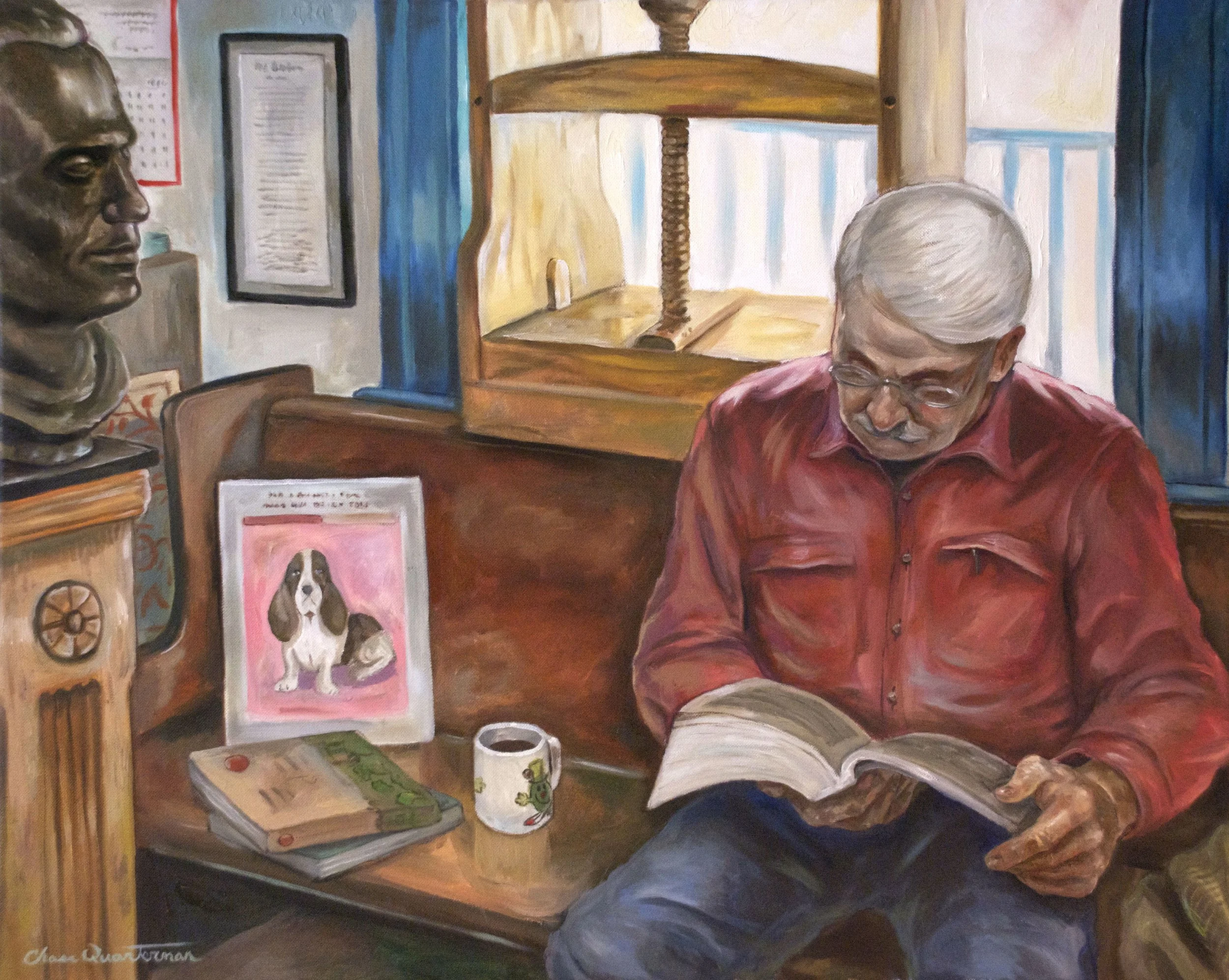 "Paperback"— Oil on canvas, 2010—SOLD