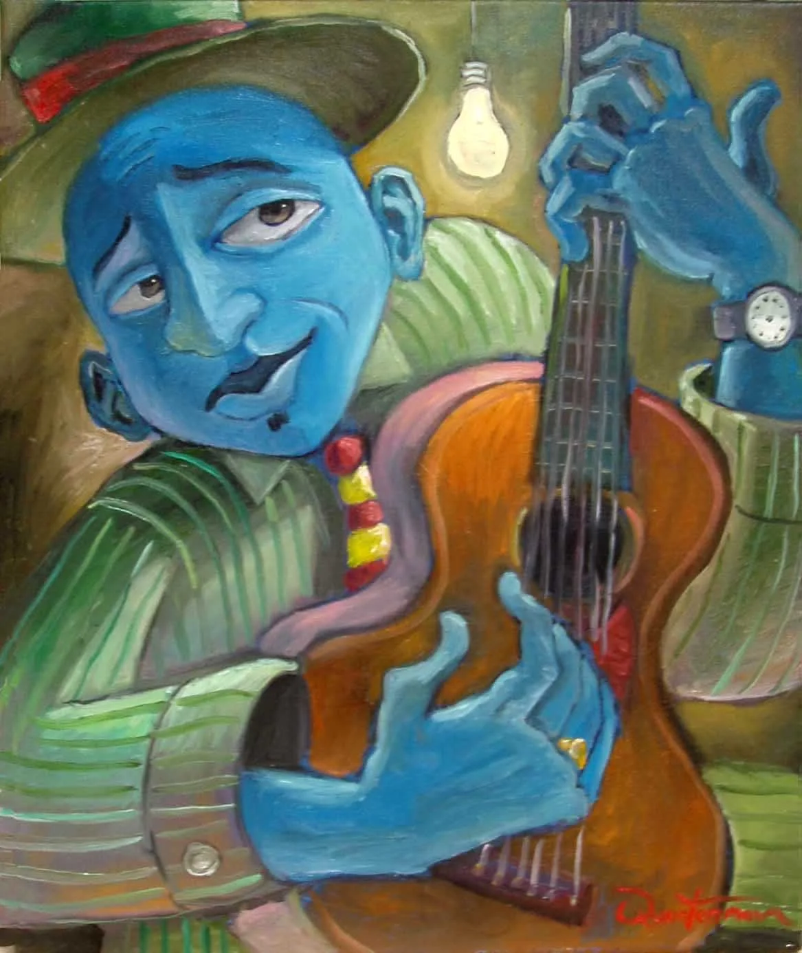 "Notorious"— Oil on canvas, 2004—SOLD