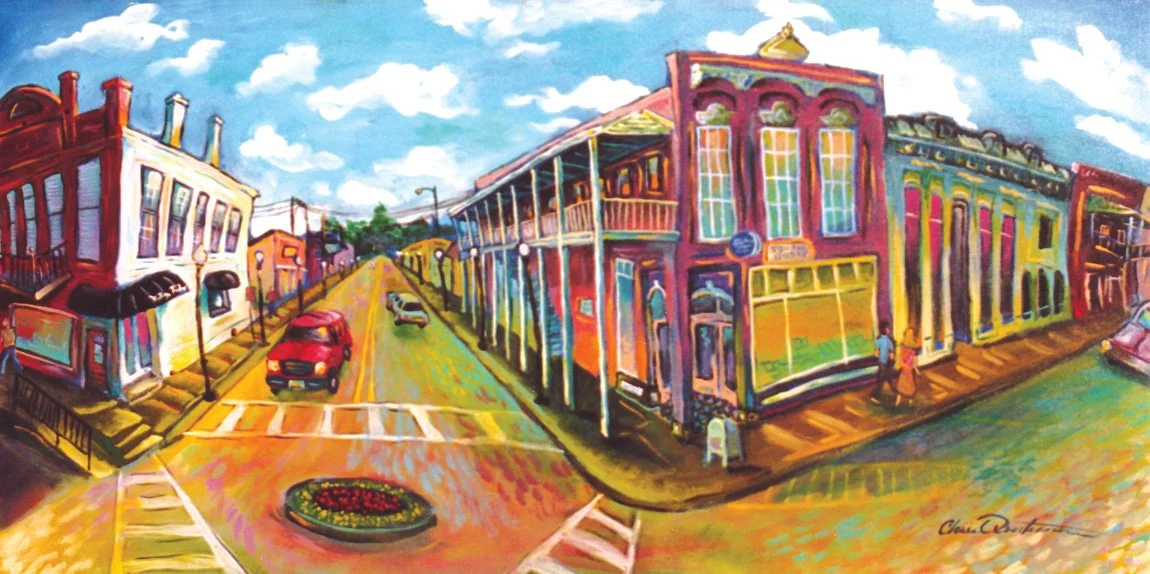 "The Square"— Oil on canvas, 2004—SOLD