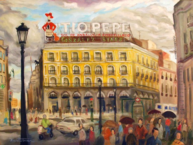 "Tio Pepe"— Oil on canvas, 2008—SOLD