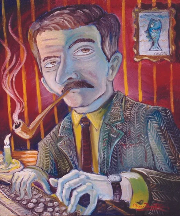 "My Mother is a Fish"— Oil on canvas, 2004—SOLD