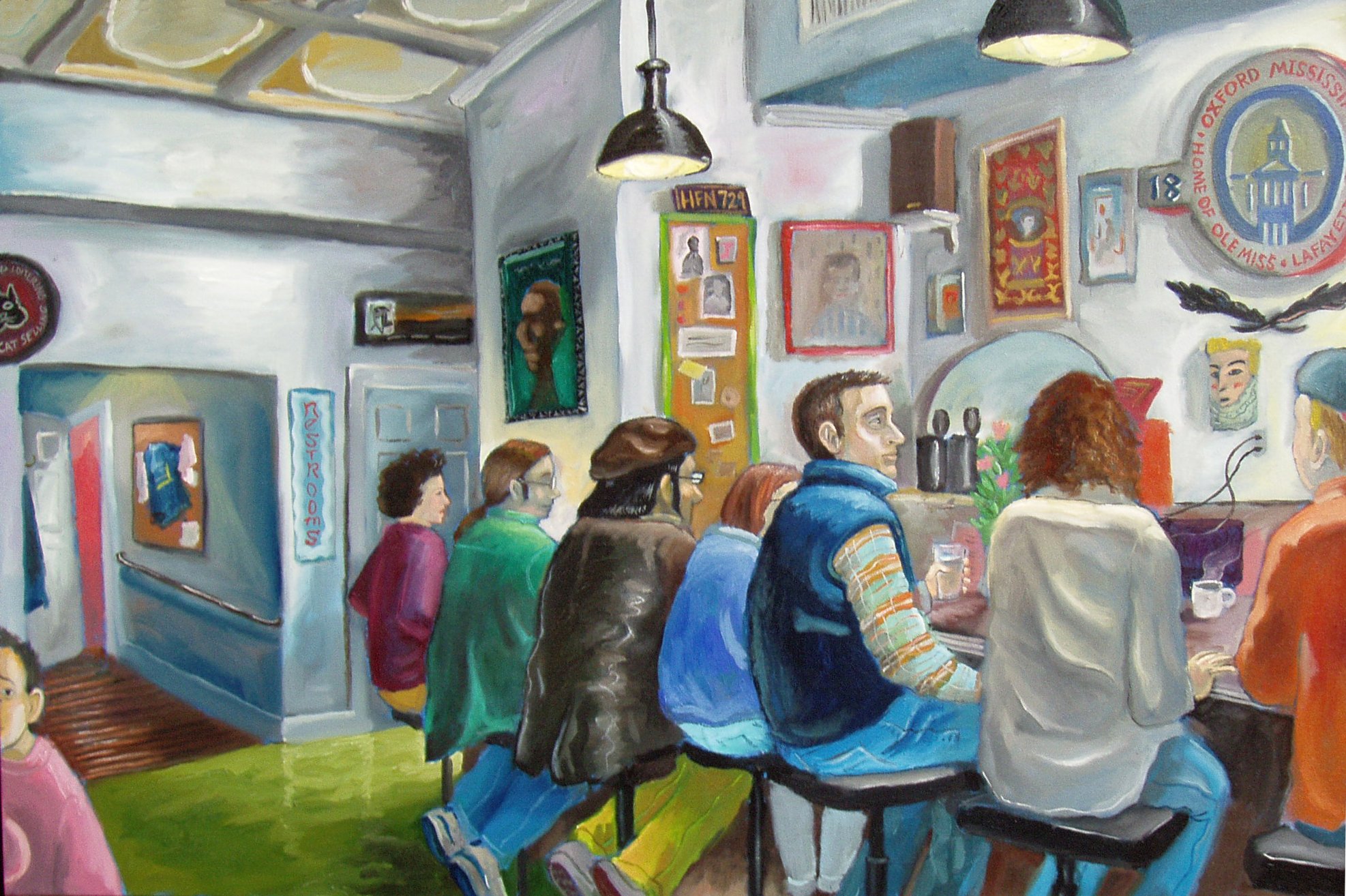 "Bottletree"—Oil on canvas, 2005—SOLD