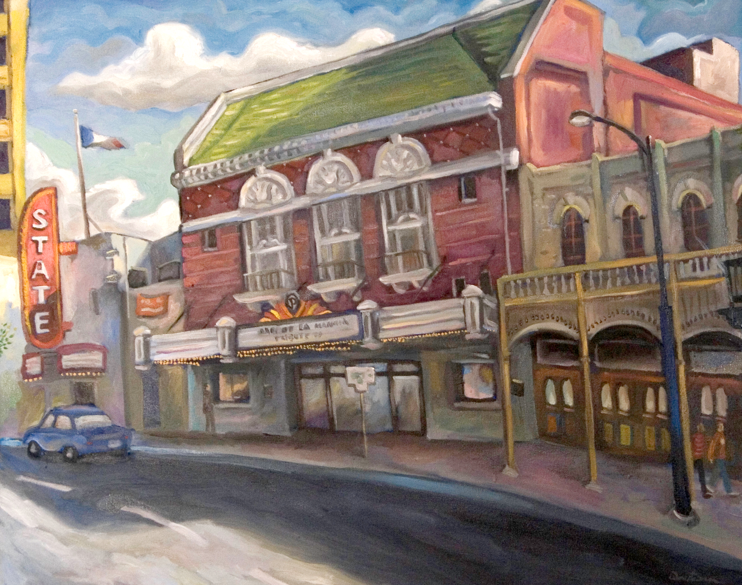 "Paramount"— Oil on canvas, 2011—SOLD