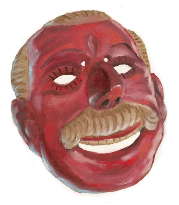 "Chester"— Oil on paper, 2009—SOLD