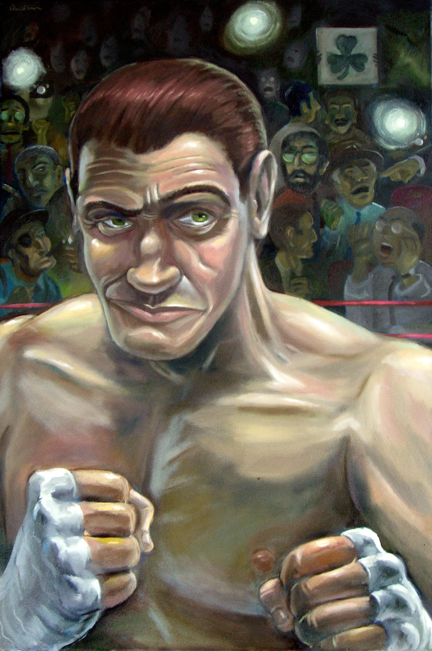 "Sullivan's Temper"—Oil on canvas, 2007— NFS