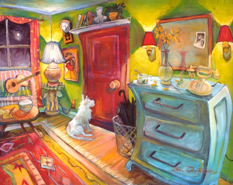 "The Anticipation"—Acrylic on canvas, 2003— SOLD