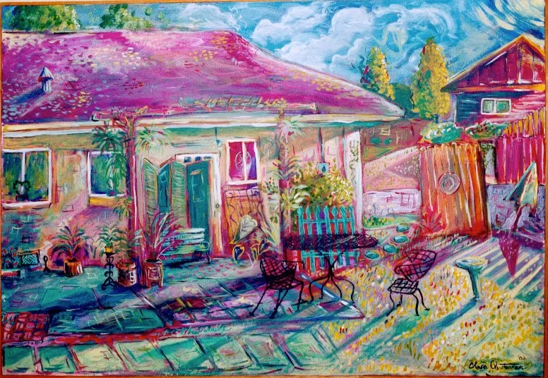 "Summer as a Child"— Oil on canvas, 2002—SOLD